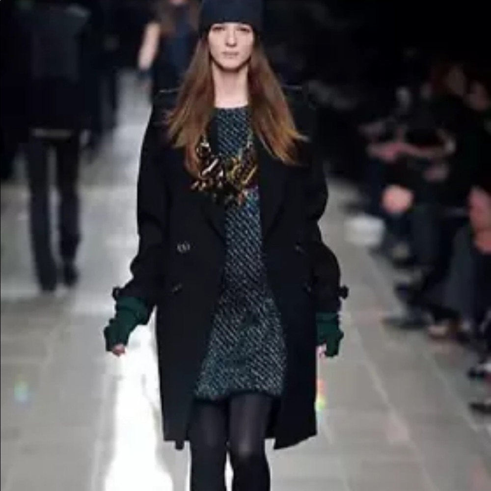 BEAUTIFUL, long, cashmere Burberry Prorsum overcoat. Charcoal grey.